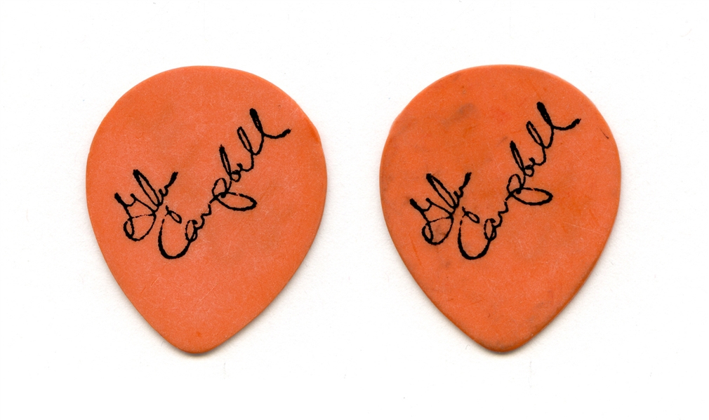 Glen Campbell 1990 Good Time Hour Tour Guitar Pick w/COA