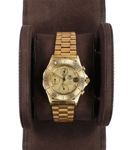 Van Halen 1980s-1990s Zeke Clark Owned & Worn Tag Heuer 3000 Professional Quartz Watch With COA