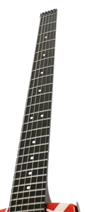 Edward Van Halen 1993 Zeke Clark Customized Striped Steinberger Guitar With COA