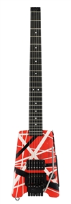 Edward Van Halen 1993 Zeke Clark Customized Striped Steinberger Guitar With COA