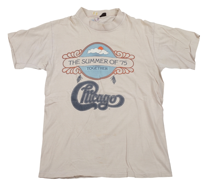 Chicago/Beach Boys 1975 Summer of 75 Together Concert Shirt