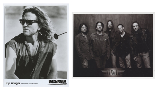 Winger 1990s-2000s Press Photo Lot