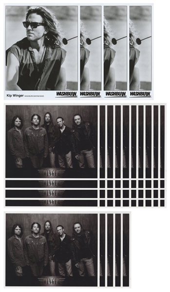 Winger 1990s-2000s Press Photo Lot