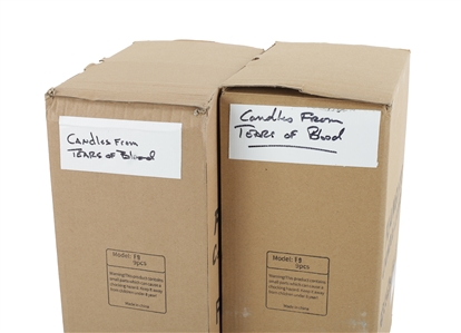 Winger 2023 Two Boxes Of Flameless Candle Lights Used On Set For The Tears Of Blood Video
