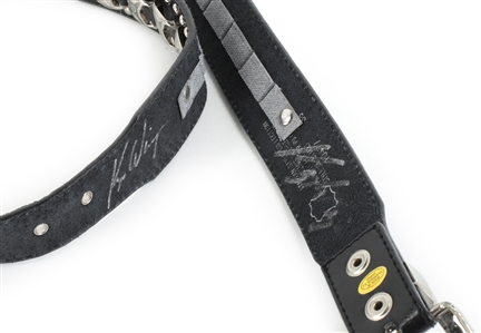 Kip Winger Owned & Worn 2000s Signed Personal Leather Studded Belt