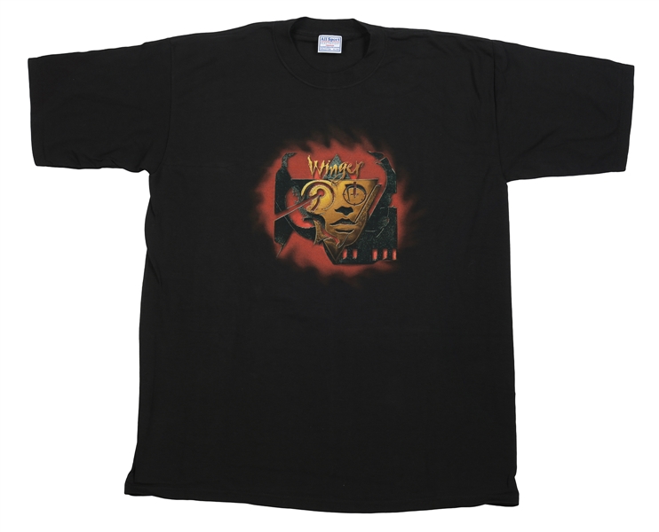 Winger 2002 On The Inside Tour Shirt