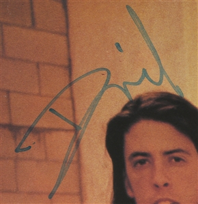 Nirvana 1992 Fully Band Autographed Brazilian Rock Brigade Magazine Poster with COA