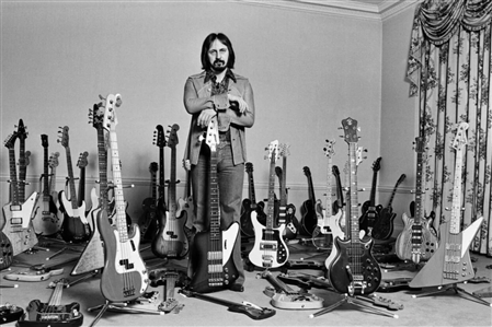 The Who 1972 John Entwistle Owned Fender Telecaster Bass Gifted to Zeke Clark With COA