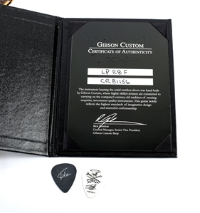 Guns 'N Roses 2003-2006 Slash Signed Chambered Gibson Custom Shop 1958 Reissue Les Paul With COA