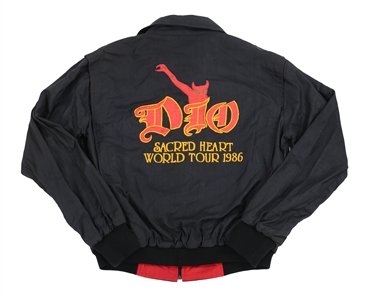 Dio 1984 Sacred Heart Tour Jacket With Letter From Wendy Dio