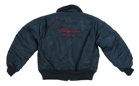 Iron Maiden Flying Club Tailgunner Aviation, Inc. Embroidered Bomber Jacket