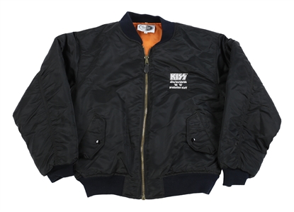 KISS 1996-1997 Alive Worldwide Production Staff Bomber Style Jacket