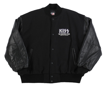 KISS 1973-2000 The Farewell Tour Varsity Style Road Crew Jacket