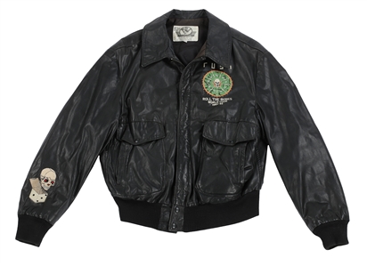 Rush 1991-1992 Roll The Bones World Tour Leather Crew Jacket