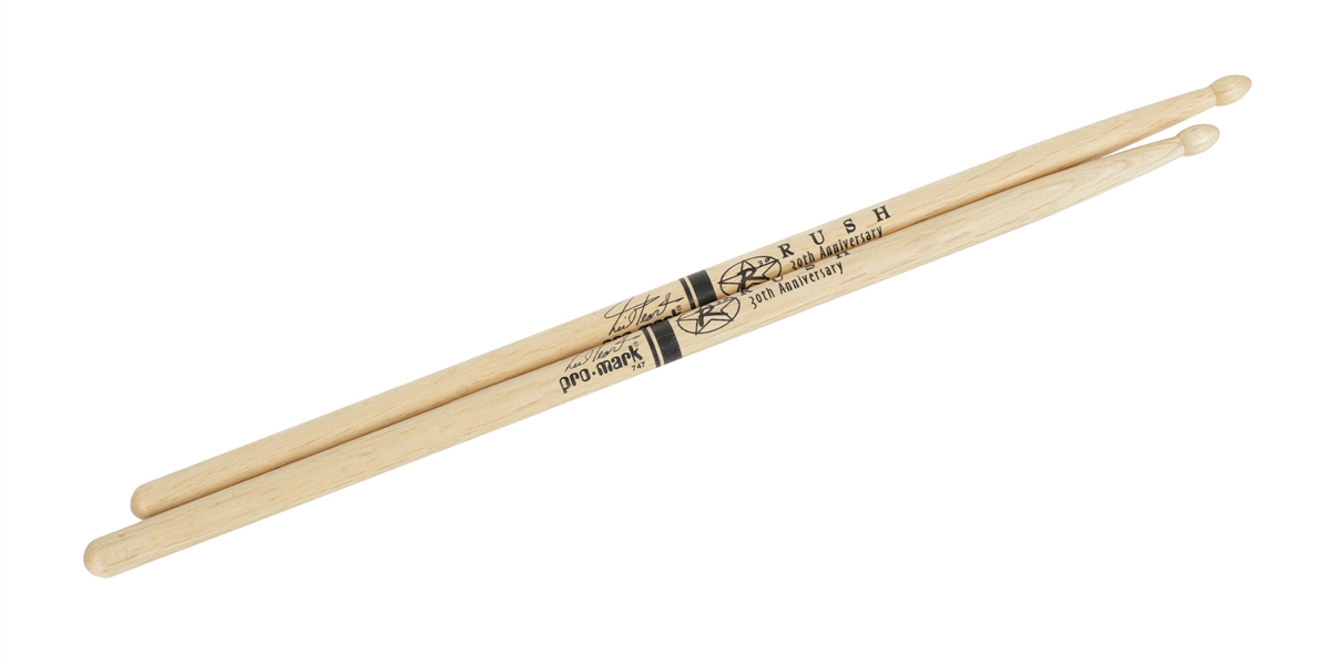 Rush 2005 30th Anniversary Neal Peart Drumsticks