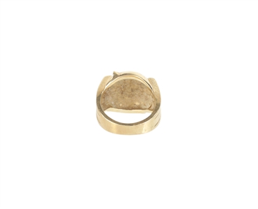 Journey 1986-1987 Rare Crew Gift 14K Raised On Radio Ring