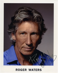 Roger Waters Pink Floyd 2000s-2010s Autographed 8 x 10 Press Photo With COA