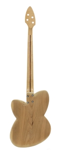 Mark Stone 1980s-2000s Unfinished Bass Guitar With White Pickguard With Original Template With COA
