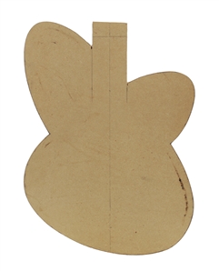 Mark Stone 1980s-2000s Unfinished Bass Guitar With White Pickguard With Original Template With COA