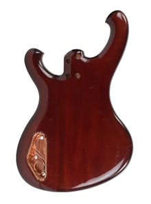 Mark Stone 1980s-2000s Unfinished Custom Bass Guitar Body With White Binding With COA