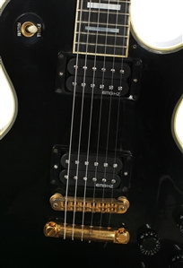 Judas Priest 1987-2017 Black Custom Gibson Les Paul Owned & Played By Richie Faulkner With COA