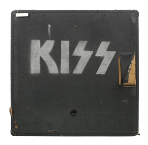 KISS 1970s-1990s Stage Used Touring Marshall Speaker Cabinet (Lelands KISS Auction Provenance)