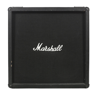 KISS 1970s-1990s Stage Used Touring Marshall Speaker Cabinet (Lelands KISS Auction Provenance)