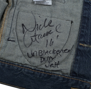 Black Label Society 2013 Unblackened Nick Catanese Owned, Stage Worn & Autographed BLS Demin Vest With COA