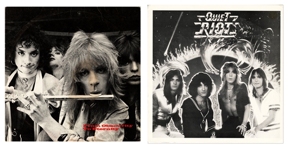 Quiet Riot 1978-1987 Randy Rhoads Lot of 2 Unofficial LPs