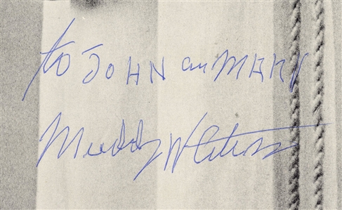 Muddy Waters 1968 Electric Mud Autographed LP With COA