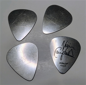 Def Leppard 2000s Bulk Lot of 18 Guitar Picks With COA