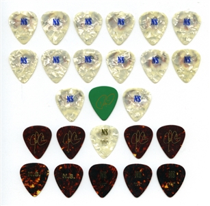 Journey 2000s Lot of 25 Guitar Picks With COA