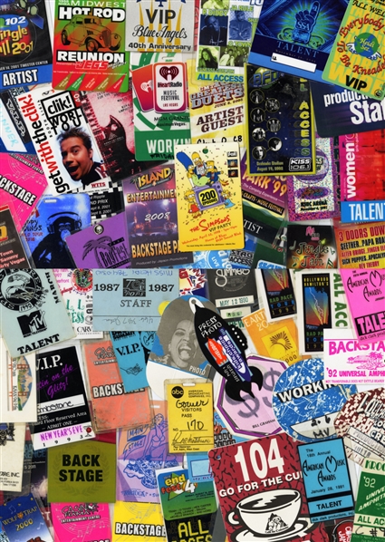 Massive Lot of Festival & Events Passes With COA