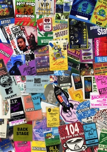 Massive Lot of Festival & Events Passes With COA