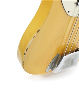 The Who 1972 John Entwistle Owned Fender Telecaster Bass Gifted to Zeke Clark With COA