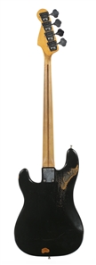 Zeke Clark 1960 Black Fender Precision Bass Guitar With COA