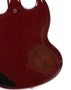 Ted Nugent Damn Yankees Studio Used 1952-1964 Cherry Red Gibson SG Jr. With COA