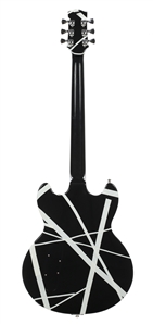 Zeke Clark 2012 Black Gibson 335 With Applied Prototype Stripes With COA
