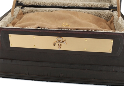 Prince 1994 Set of 12 Gucci 24K Gold Plated Goblets in Custom Case Gifted to Zeke Clark With COA