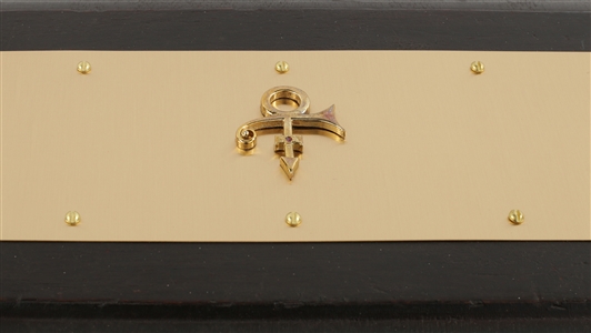 Prince 1994 Set of 12 Gucci 24K Gold Plated Goblets in Custom Case Gifted to Zeke Clark With COA