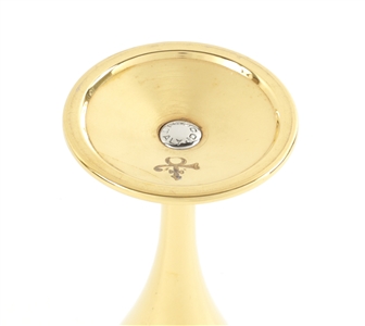 Prince 1994 Set of 12 Gucci 24K Gold Plated Goblets in Custom Case Gifted to Zeke Clark With COA