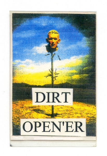 Alice In Chains 1991-1992 Van Halen Tour Road Crew Prank Laminate With COA