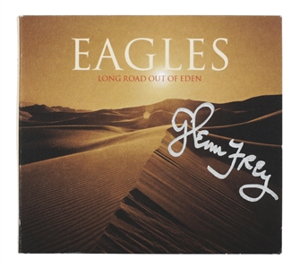 Eagles 2007 Glenn Frey Autographed Long Road Out of Eden CD With COA