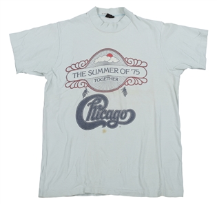 Chicago 1975 Beach Boys Together Tour Concert T-shirt