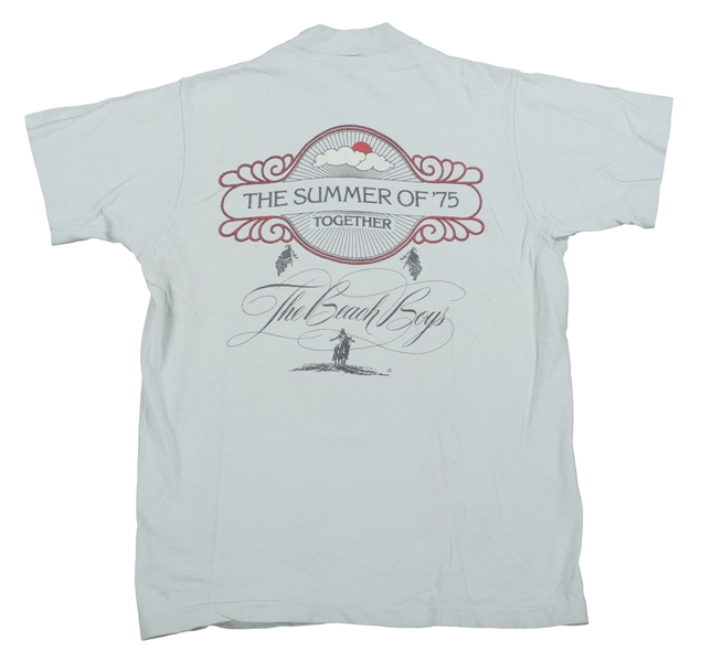 Chicago 1975 Beach Boys Together Tour Concert T-shirt