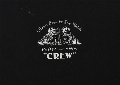 Eagles 1993 Glenn Frey & Joe Walsh Party of Two Tour Crew T-shirt
