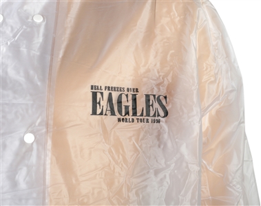 Eagles 1996 Hell Freezes Over World Tour Crew Long Rain Jacket
