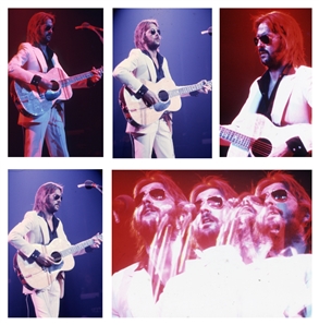 Eric Clapton 1974 Mixed Media Photography Lot Live at Madison Square Garden With Transfer Rights