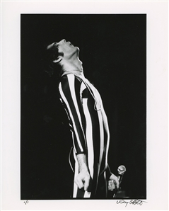 Queen 1977 Single BW 8 x 10 Print of Freddie Mercury in Profile