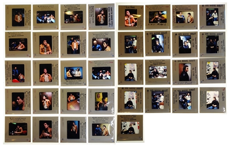 Lou Reed 1978 Candid Photos With Brown & Black Jackets With Transfer Rights